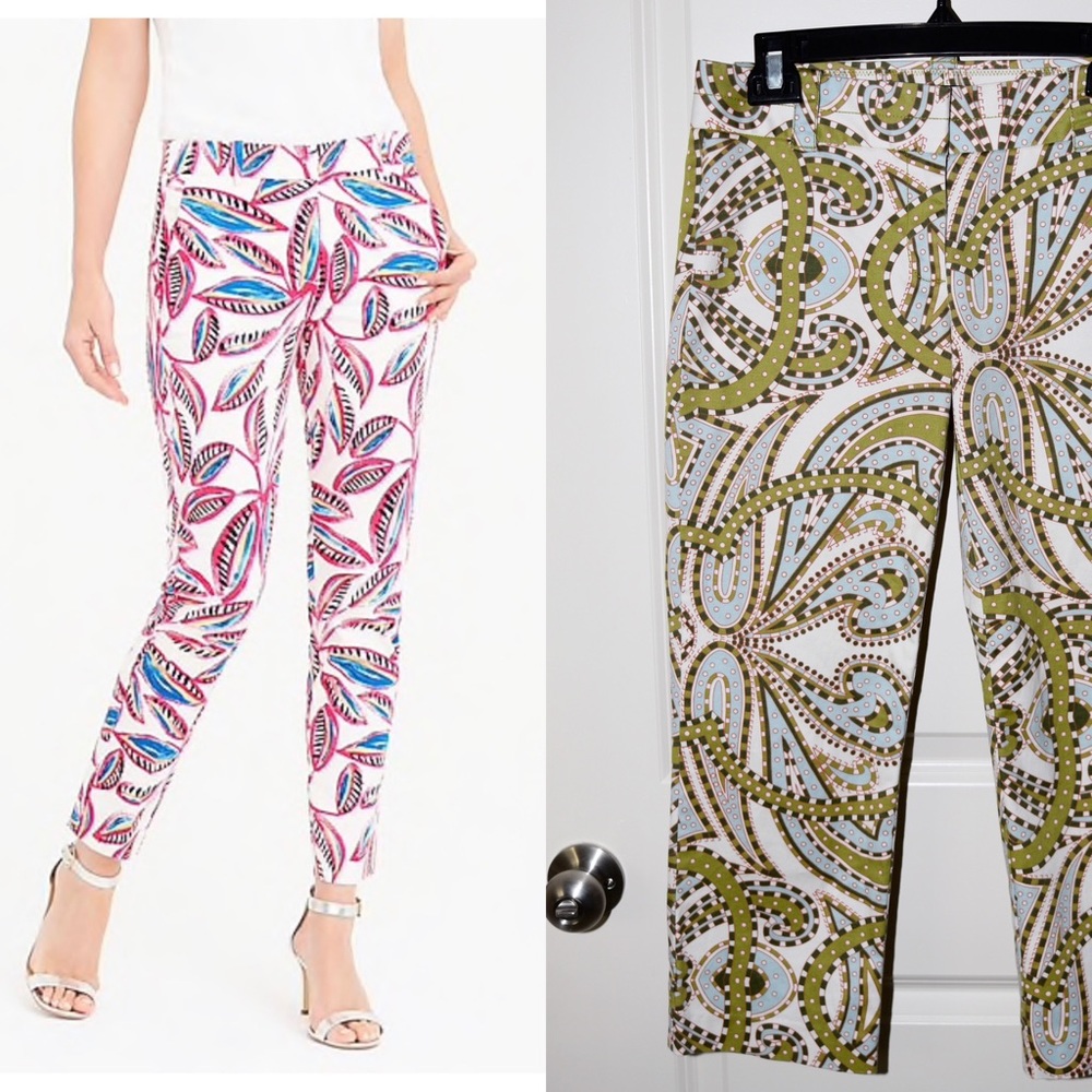 J Crew City Fit Stretch Pants